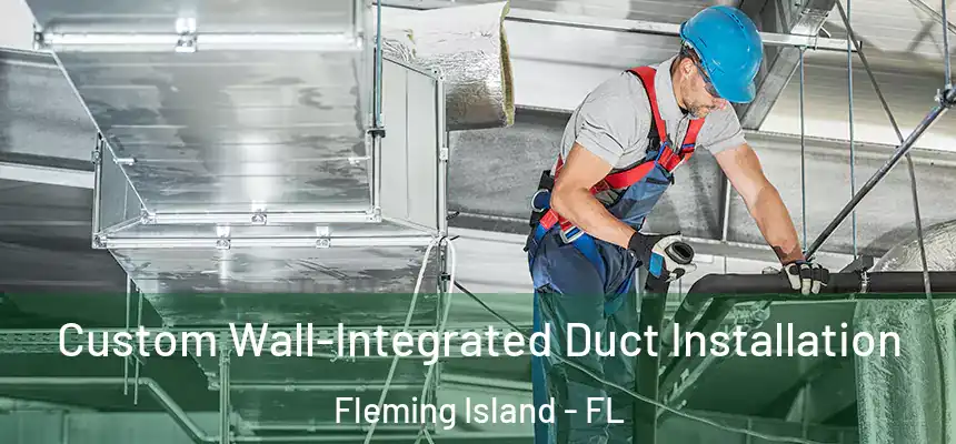 Custom Wall-Integrated Duct Installation Fleming Island - FL